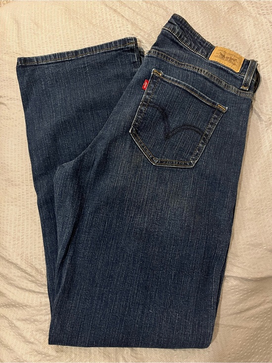 Levi's Denim - Womens Levi’s Levis 512 Perfectly Shaping Boot Cut Size 16W Medium Dark Blue